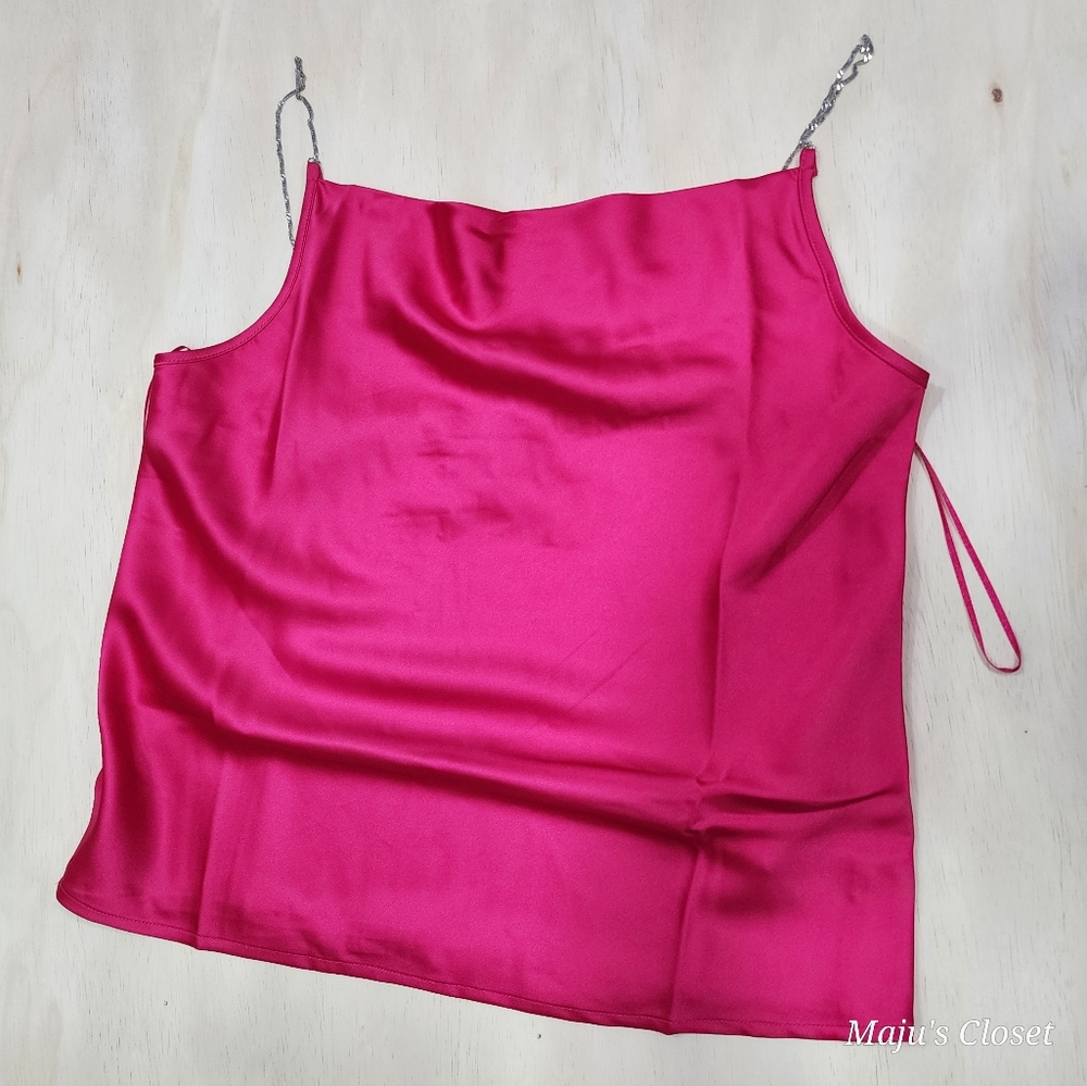 Fuchsia womens top size M